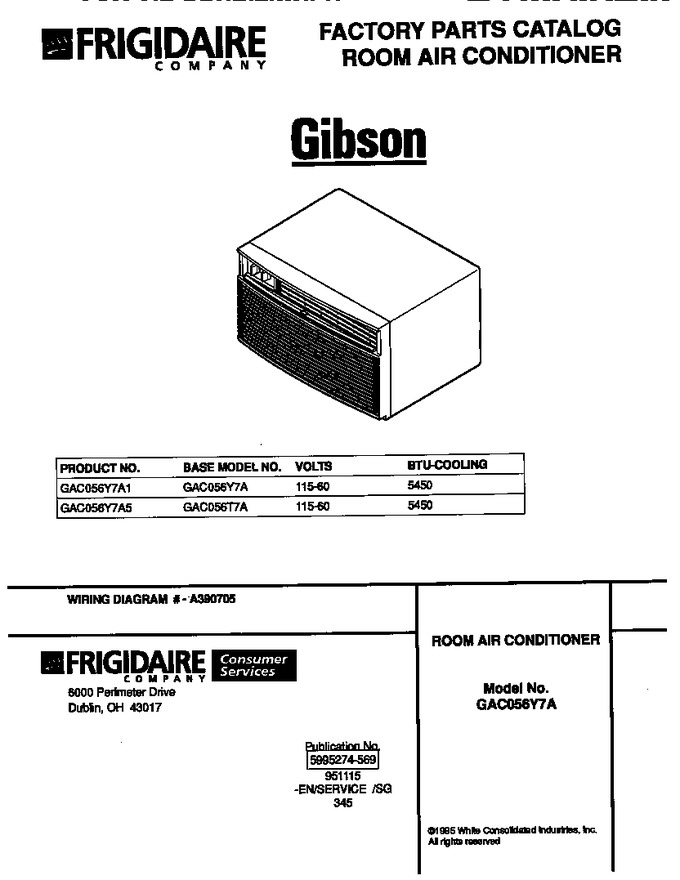 Diagram for GAC056Y7A1