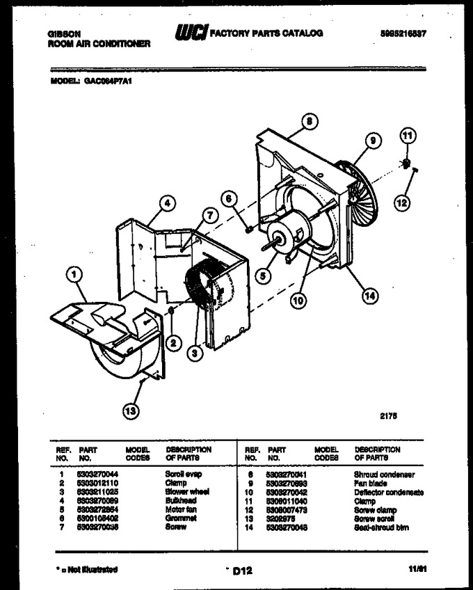 Diagram for GAC064P7A1
