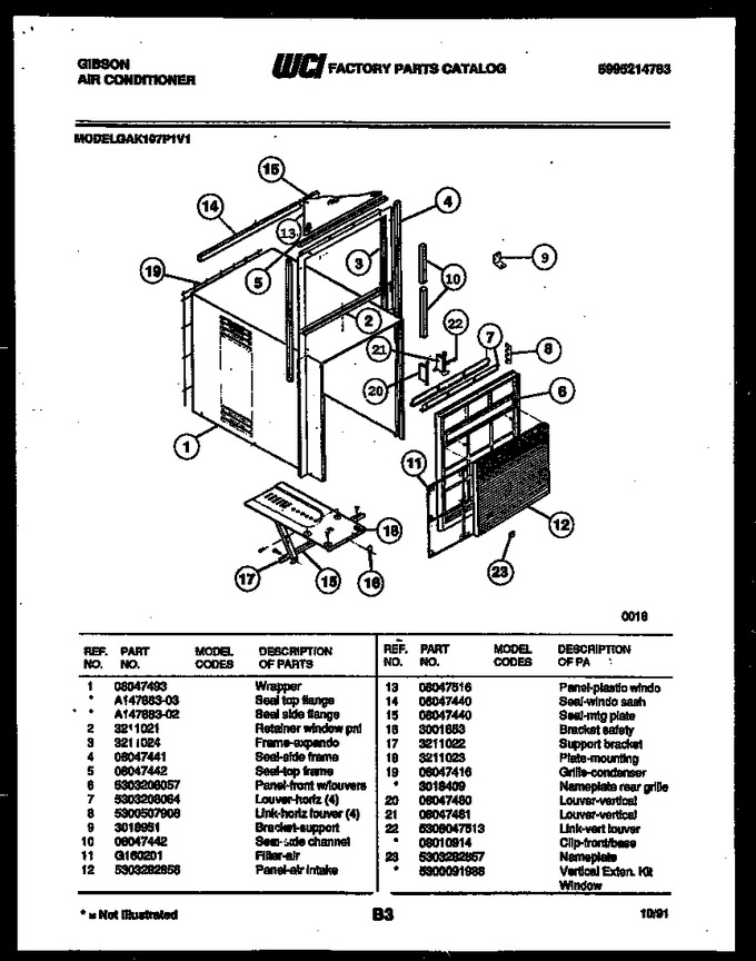 Diagram for GAK107P1V1