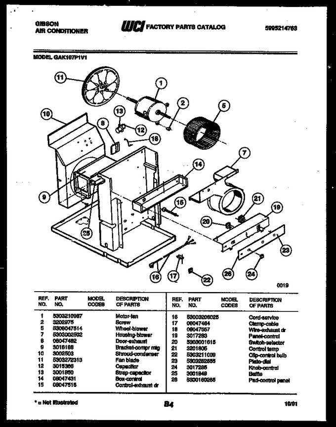 Diagram for GAK107P1V1