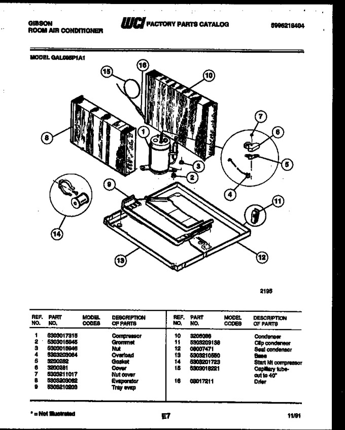 Diagram for GAL095P1A1