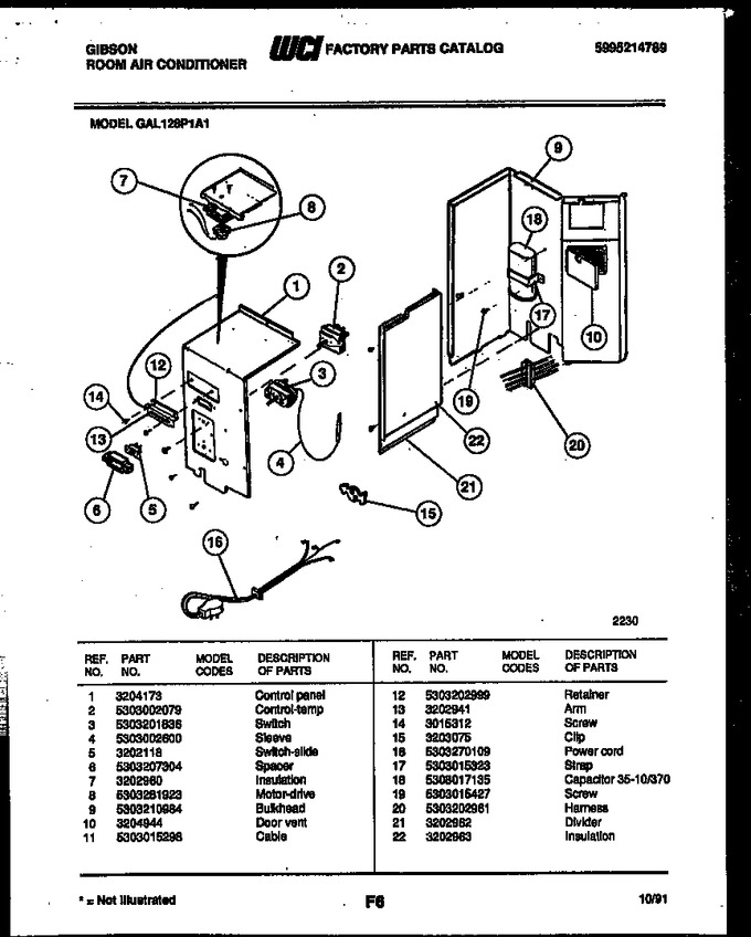 Diagram for GAL128P1A1