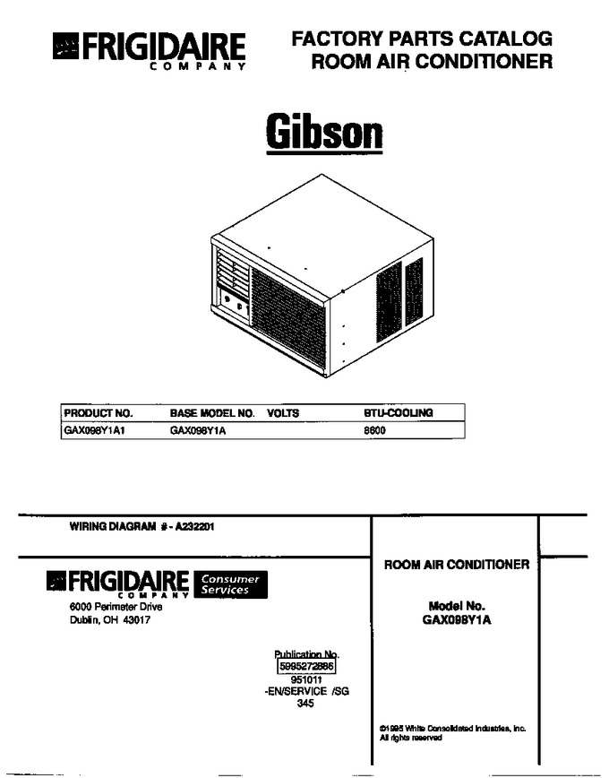 Diagram for GAX098Y1A1