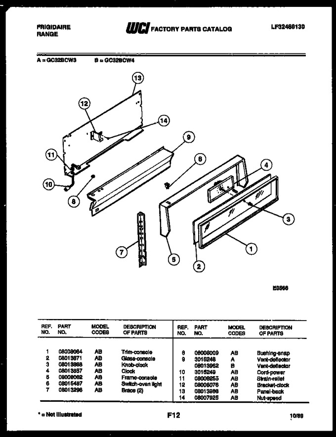 Diagram for GC32BCW4