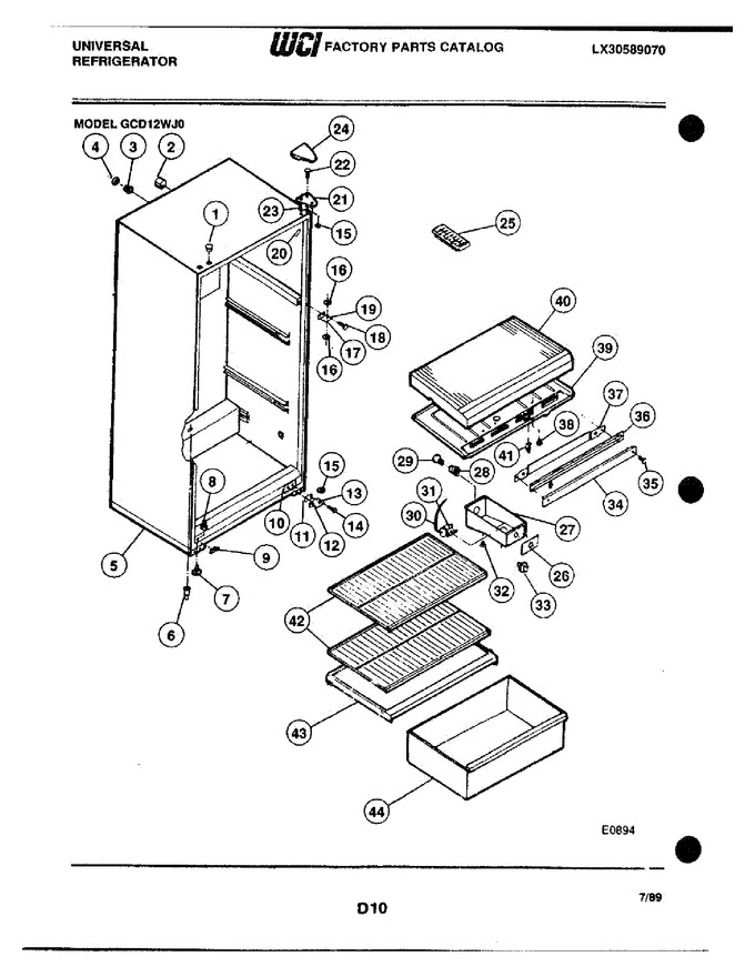 Diagram for GCD12WJ0