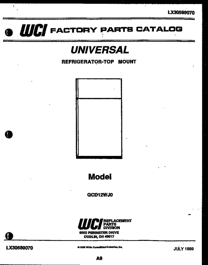 Diagram for GCD12WJV0