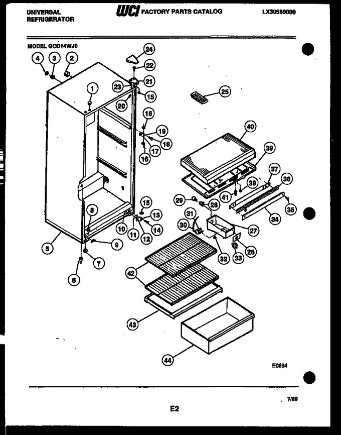 Diagram for GCD14WE0