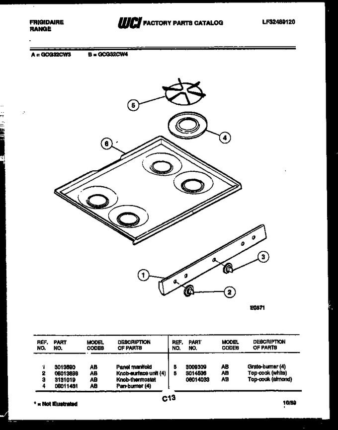 Diagram for GCG32CW3