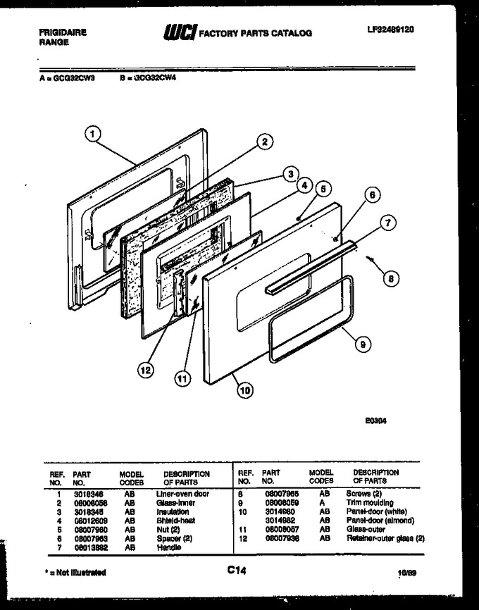 Diagram for GCG32CW3