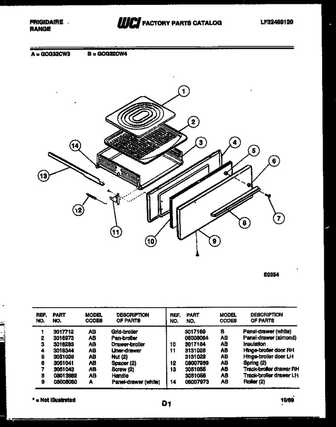Diagram for GCG32CW3