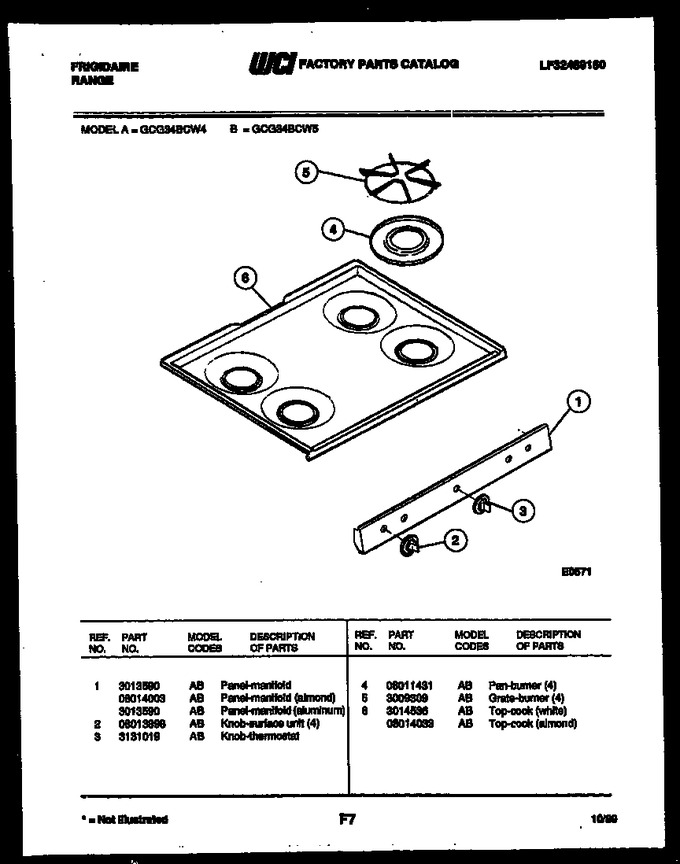 Diagram for GCG34BCW4