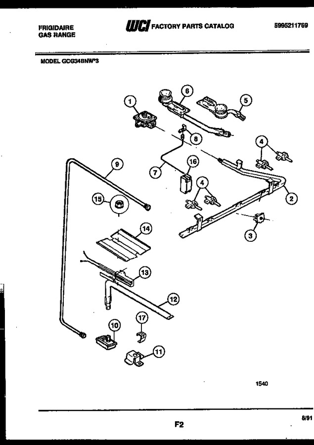Diagram for GCG34BNW3