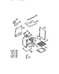 Diagram for 07 - Interior Oven, Panels, Frame