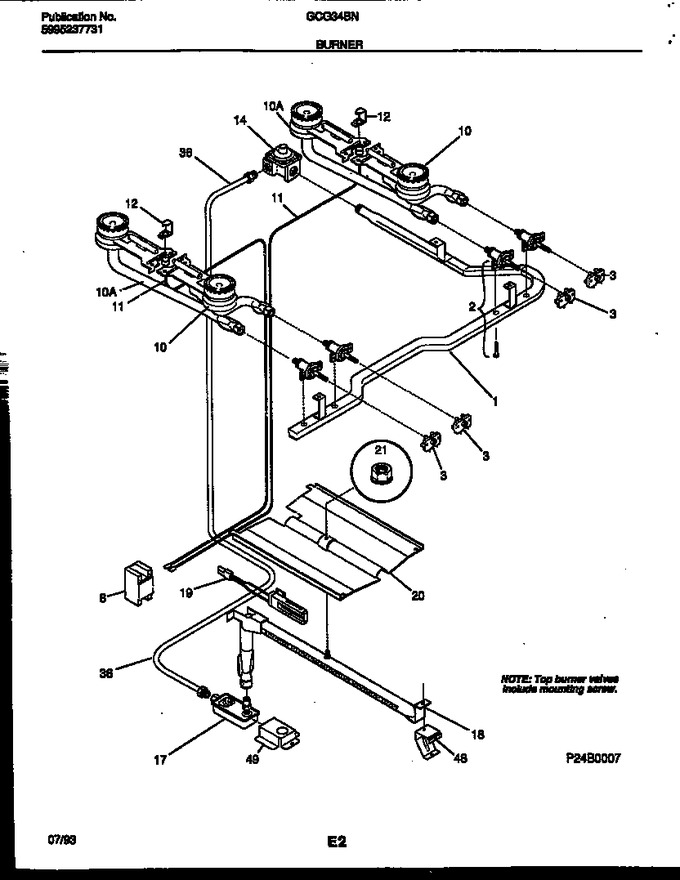 Diagram for GCG34BNW7
