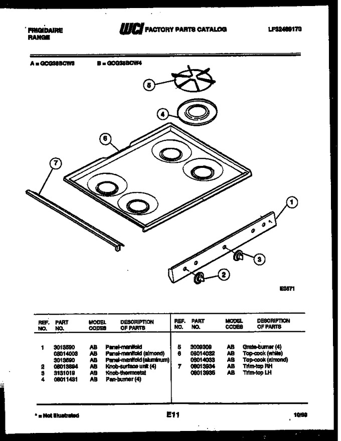 Diagram for GCG38BCL3