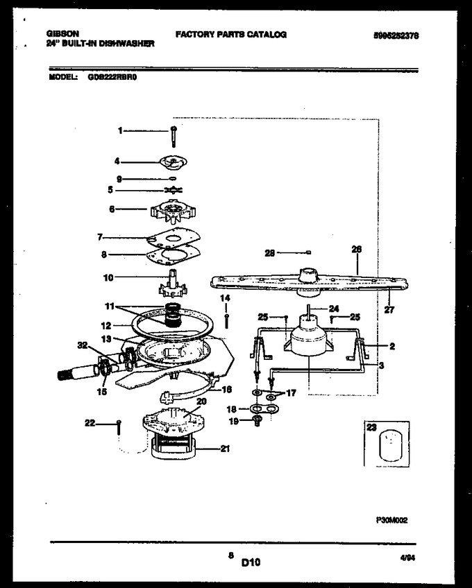 Diagram for GDB222RBR0