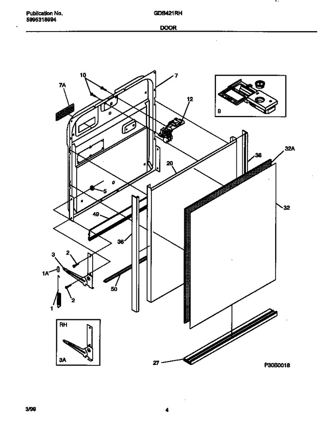 Diagram for GDB421RHS0