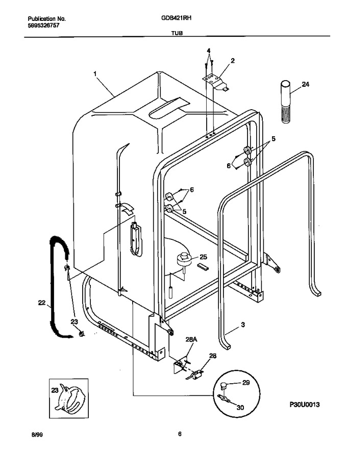 Diagram for GDB421RHR1