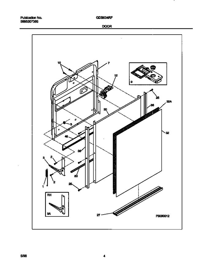 Diagram for GDB634RFR2
