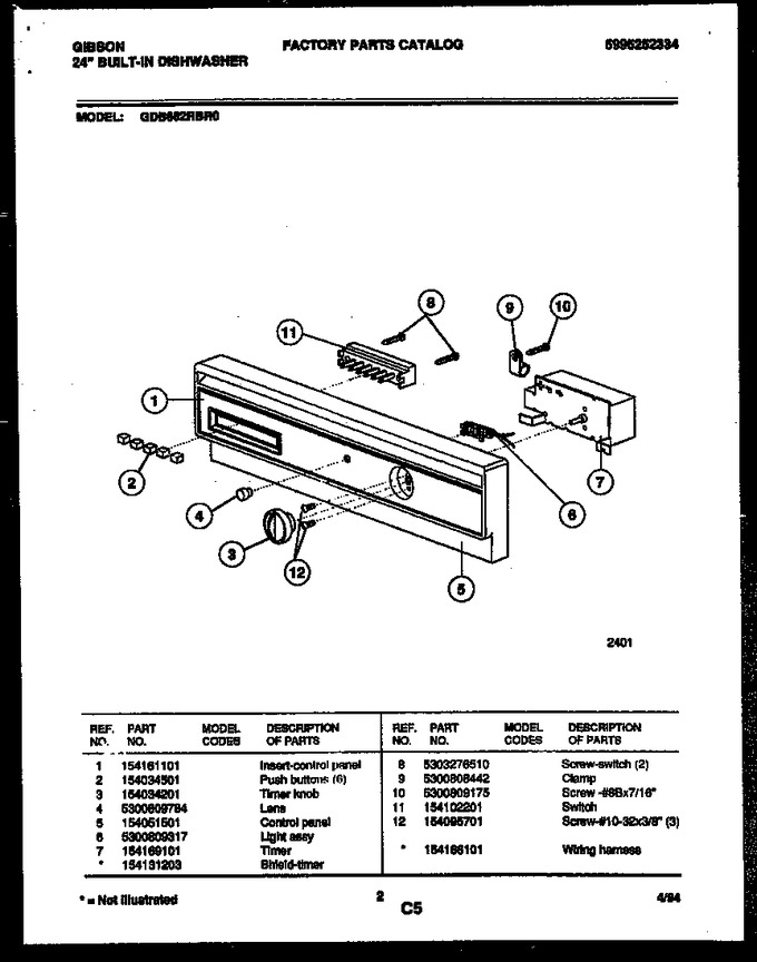Diagram for GDB662RBR0