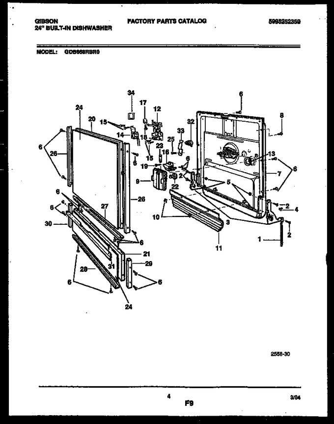 Diagram for GDB668RBR0