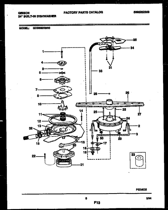 Diagram for GDB668RBR0