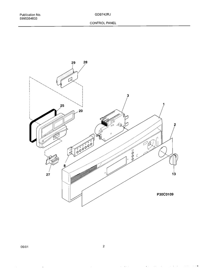 Diagram for GDB742RJS1