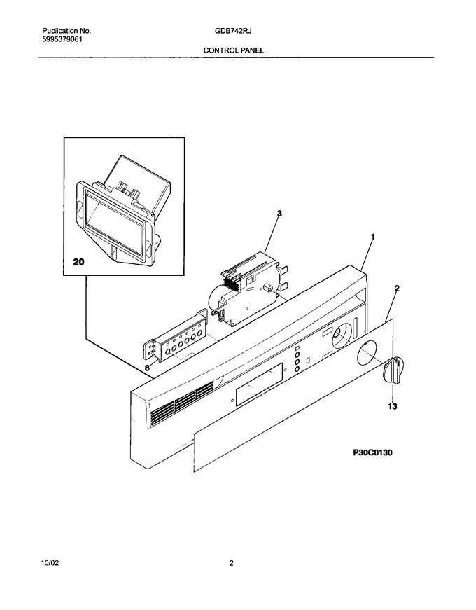 Diagram for GDB742RJS3