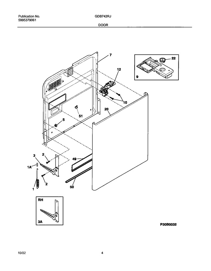 Diagram for GDB742RJS3