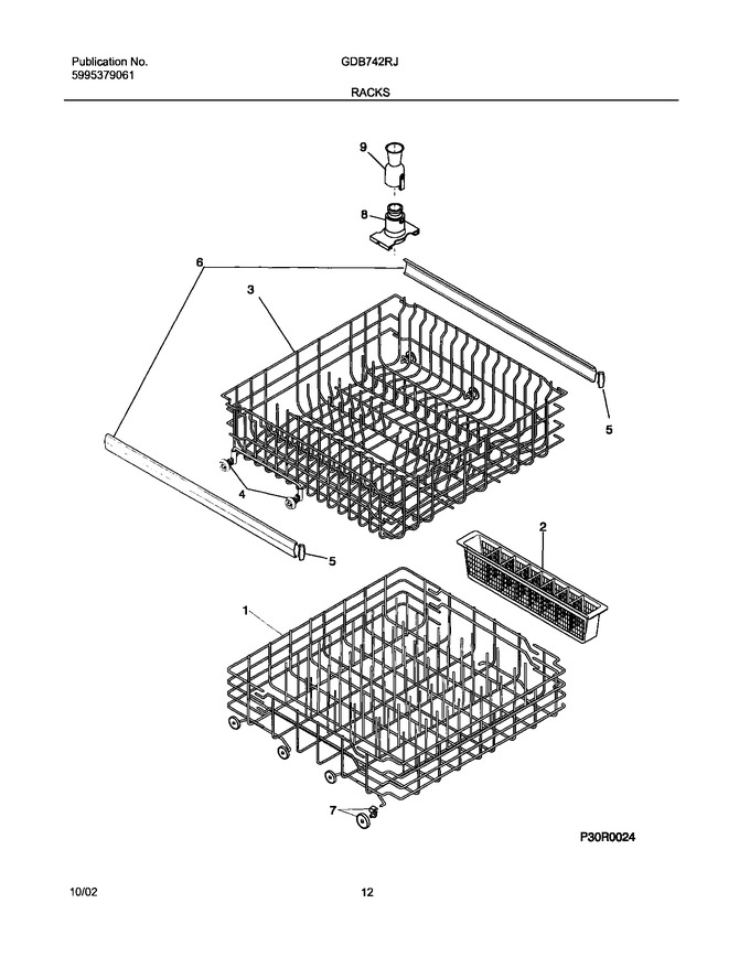 Diagram for GDB742RJS3