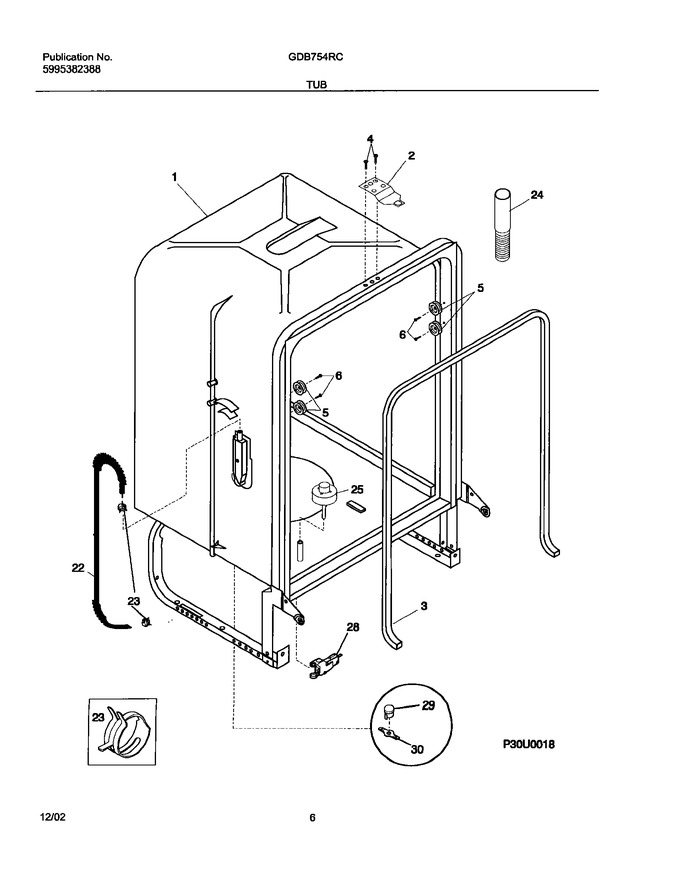 Diagram for GDB754RCQ0