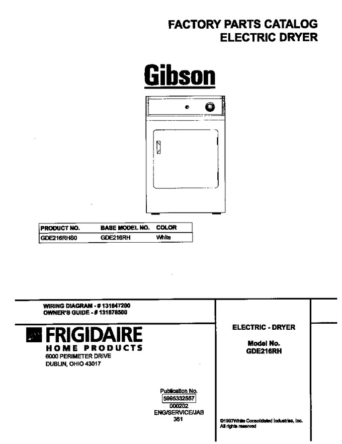 Diagram for GDE216RHS0