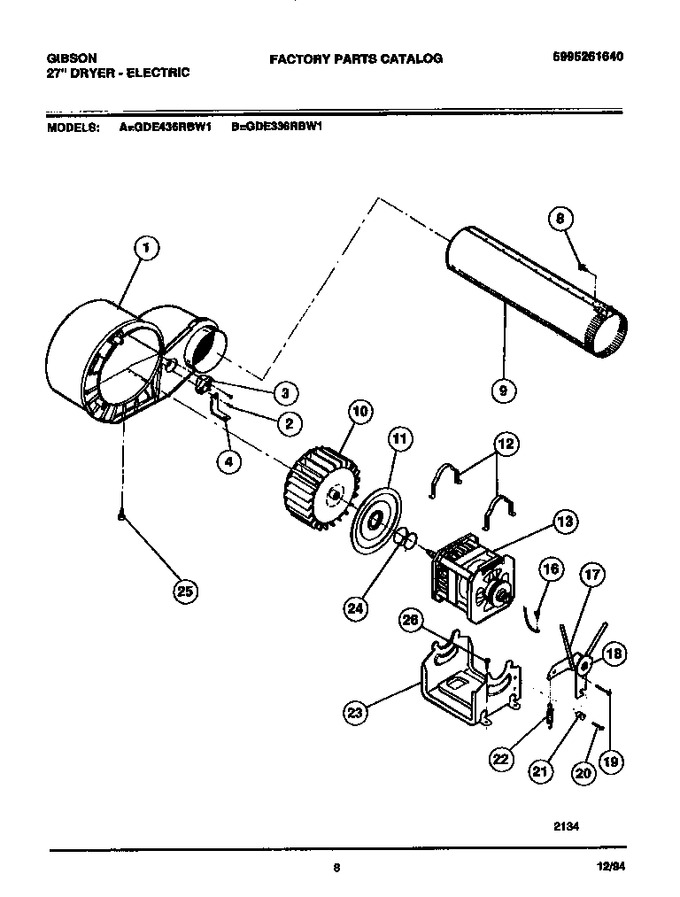 Diagram for GDE336RBW1