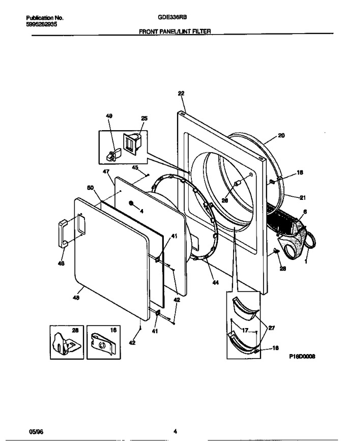 Diagram for GDE336RBW2