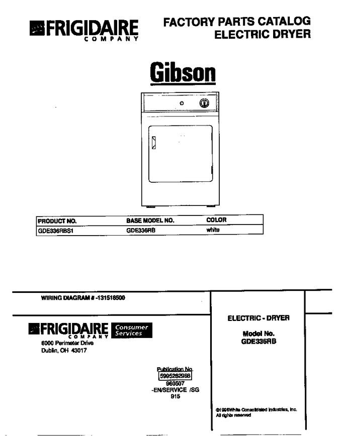 Diagram for GDE336RBS1