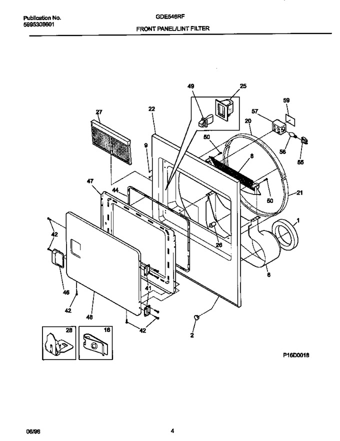 Diagram for GDE546RFS0