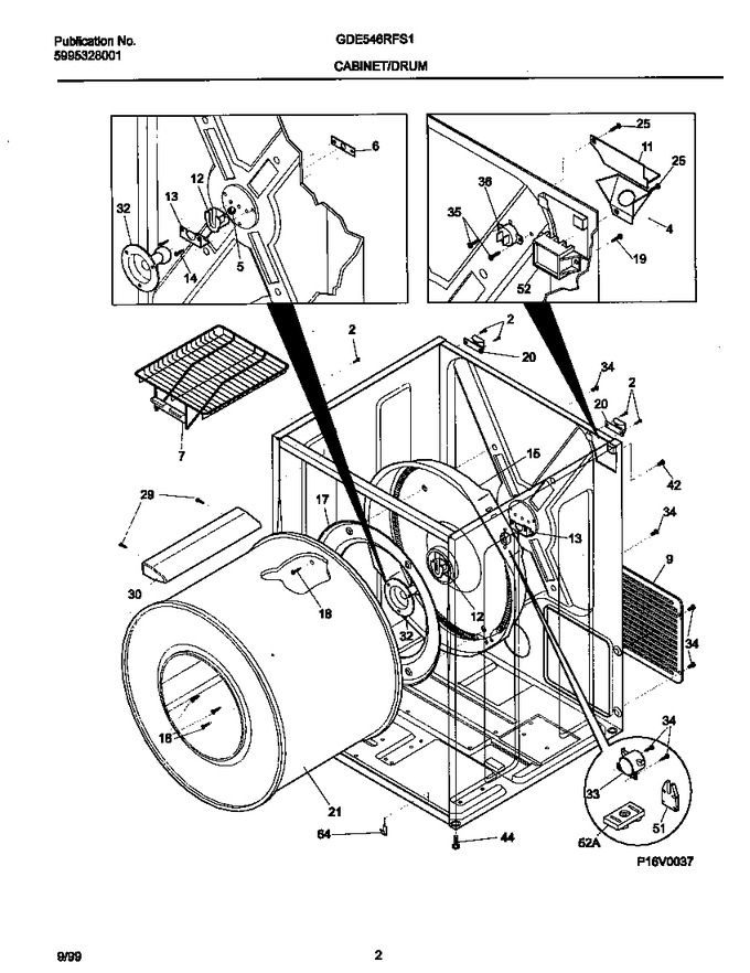 Diagram for GDE546RFS1