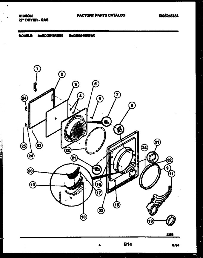 Diagram for GDG546RBS0