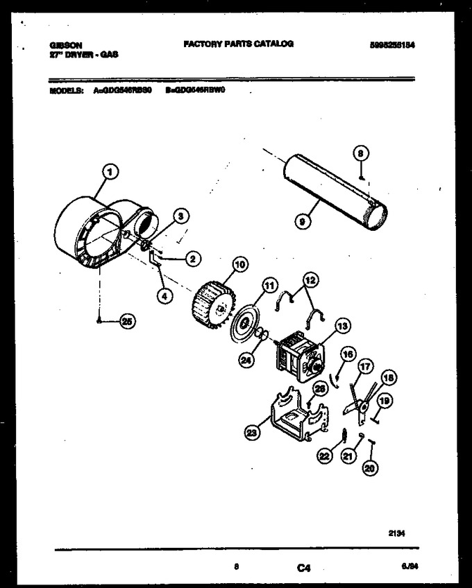 Diagram for GDG546RBS0