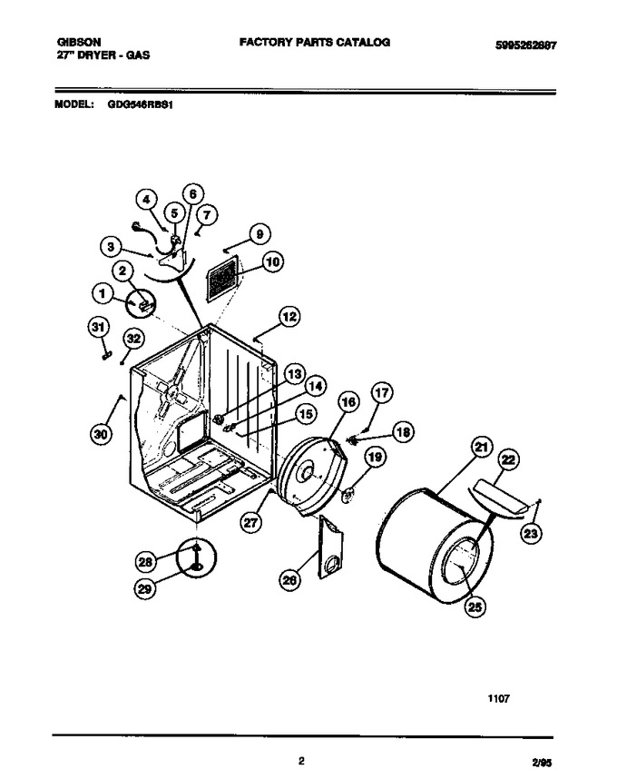 Diagram for GDG546RBS1
