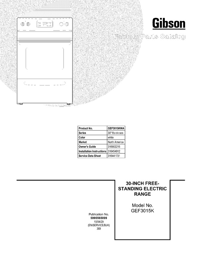Diagram for GEF3015KWA