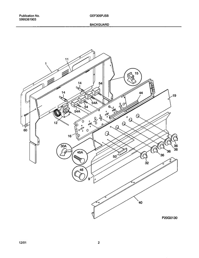 Diagram for GEF305PJSB