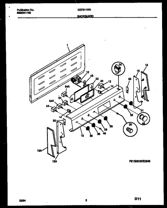 Diagram for GEF311WAWA