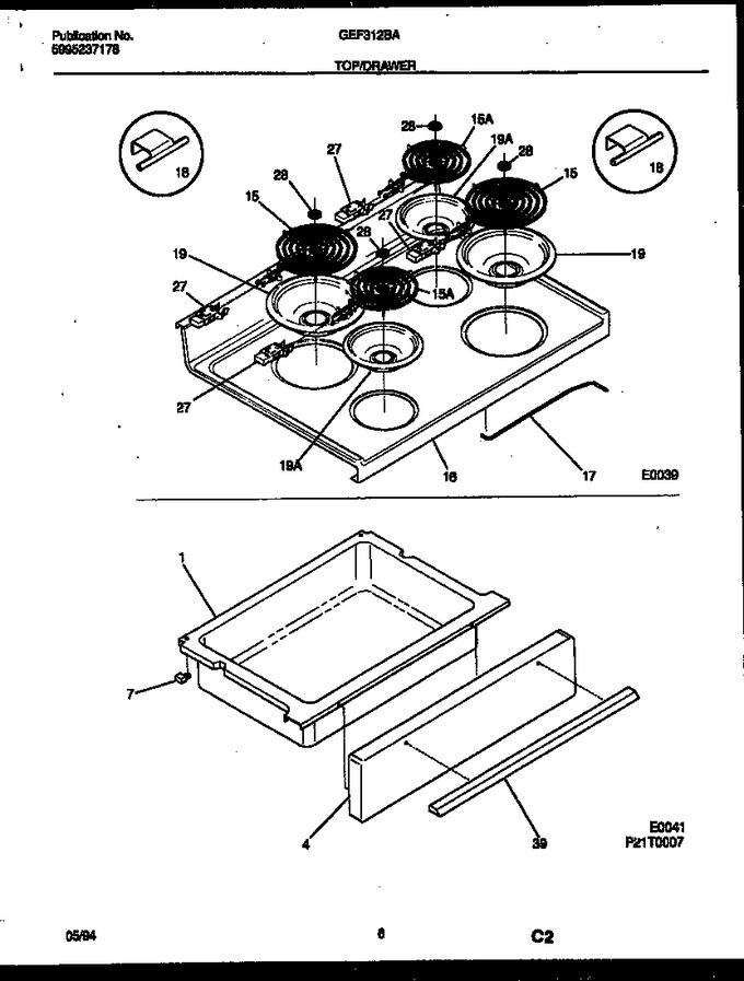 Diagram for GEF312BAWA