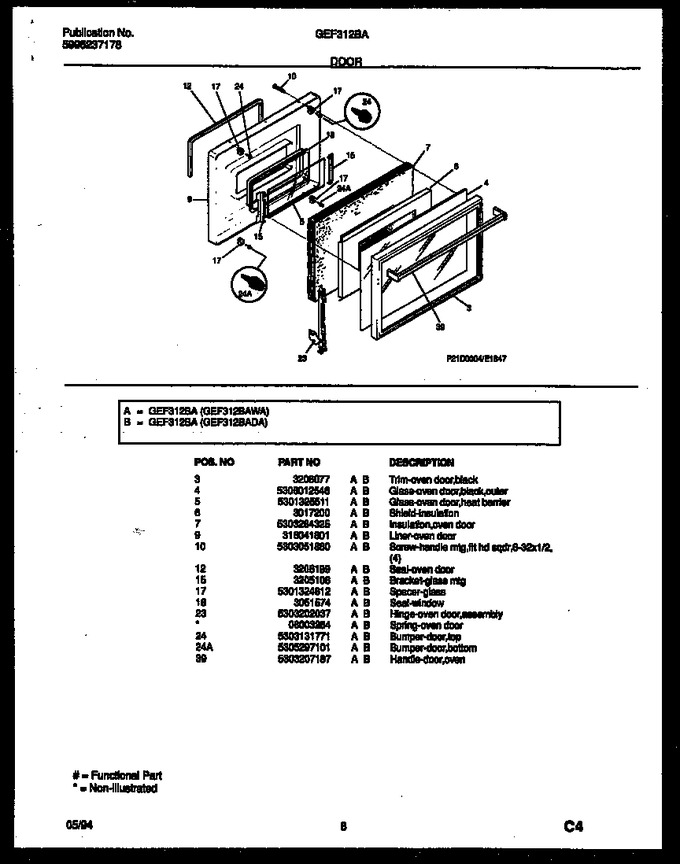 Diagram for GEF312BAWA
