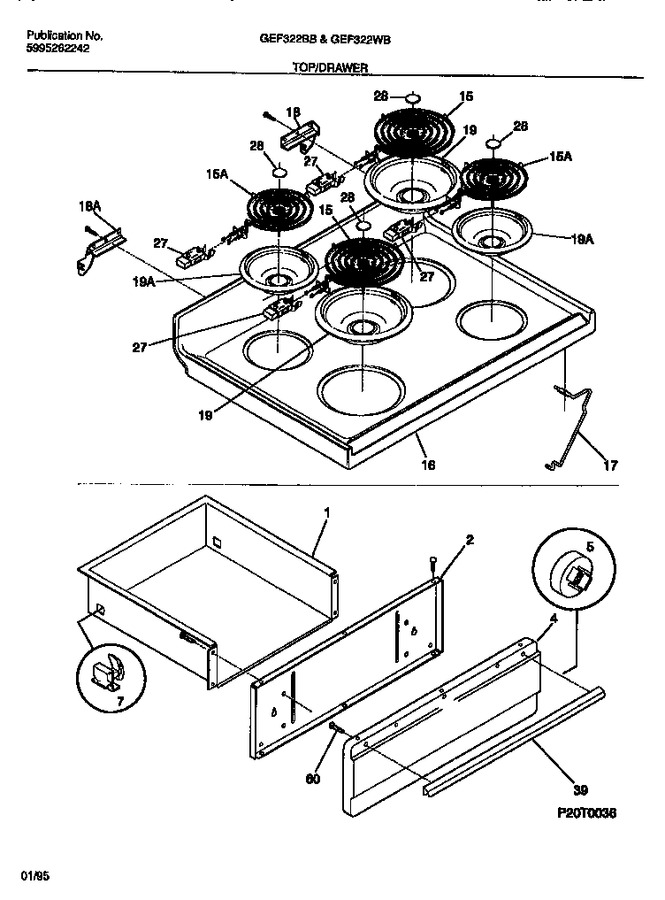 Diagram for GEF322WBDA