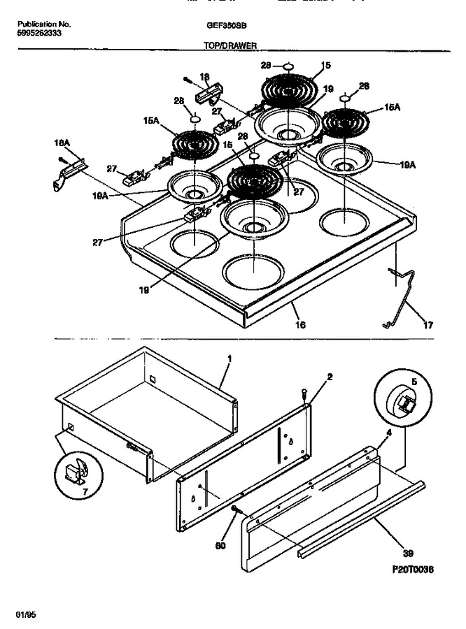 Diagram for GEF350SBDA