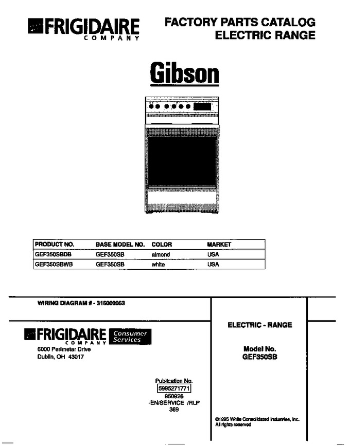 Diagram for GEF350SBDB