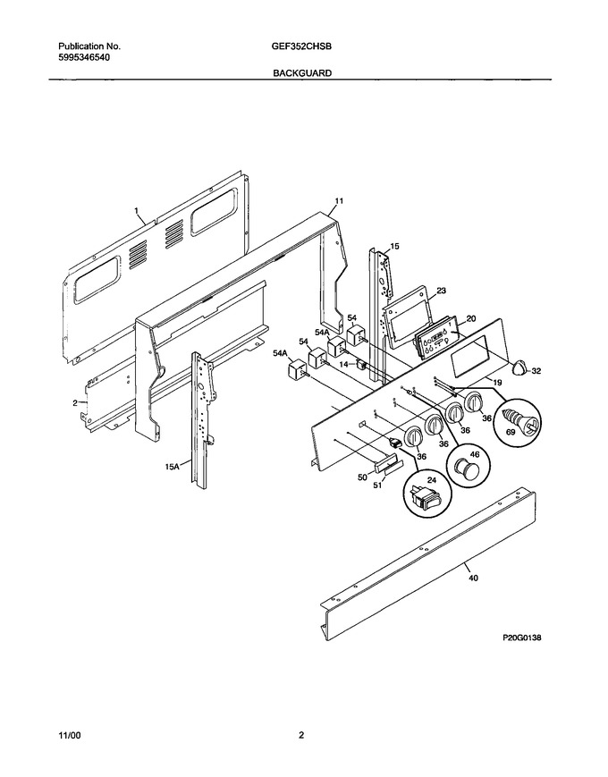 Diagram for GEF352CHSB