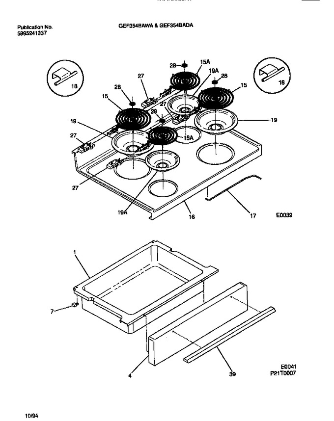 Diagram for GEF354BAWA